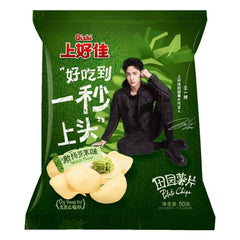 OISHI Kartoffelchips Wasabi Geschmack 50 g