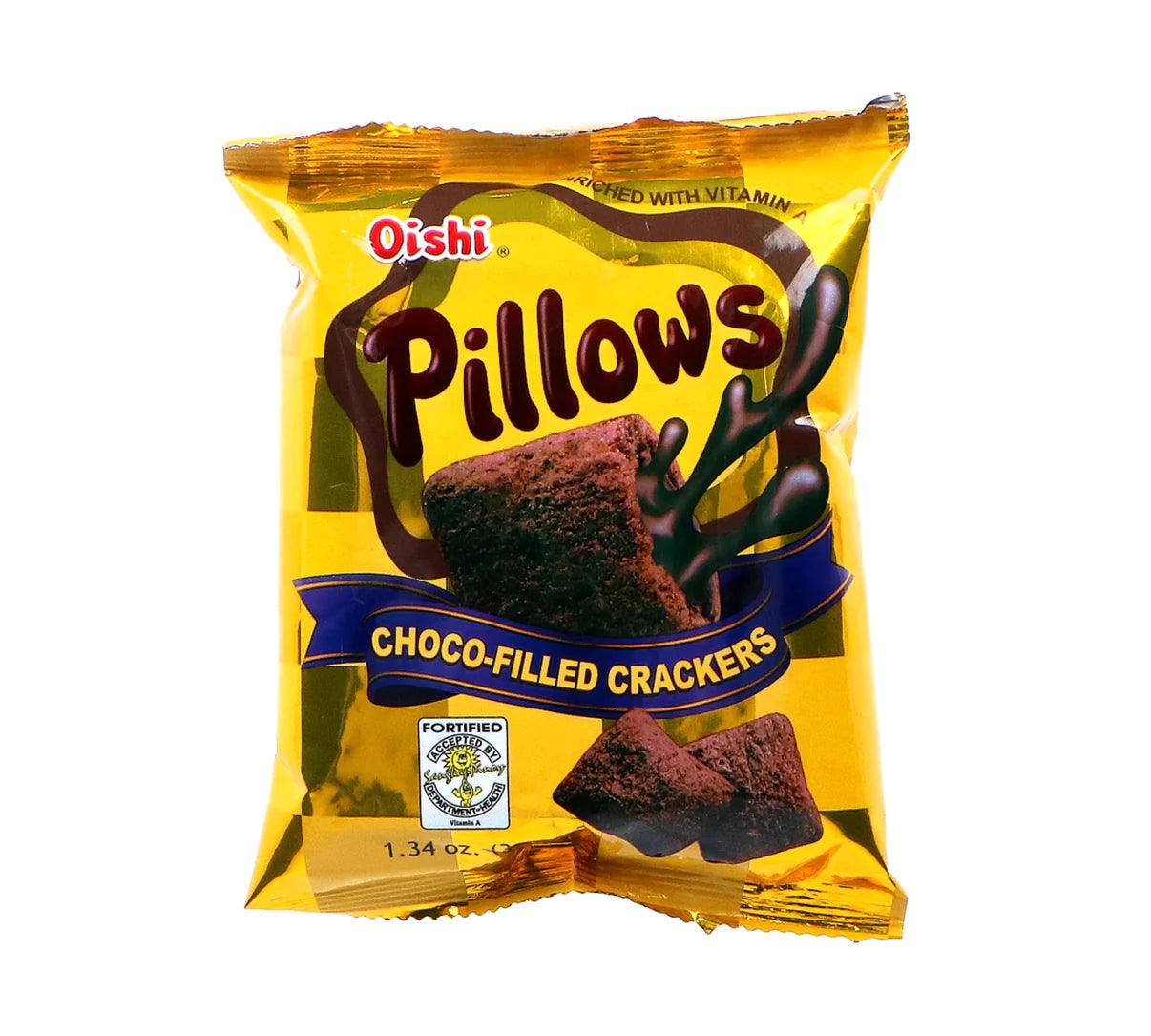 Oishi Pillows Schoko-Cracker 38 g