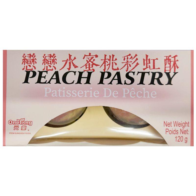 ONETANG Pfirsich Gebäck 2*60 g