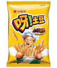 MHD:20.01.2024 ORION O! Karto Kartoffelsticks Steak 40 g
