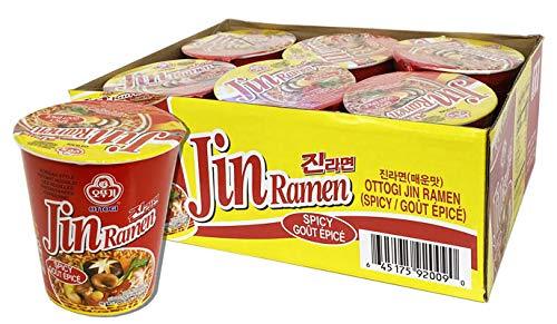 OTTOGI Becher Nudeln Jin Ramen scharf 65 g x  6