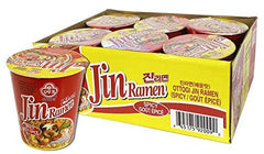 OTTOGI Becher Nudeln Jin Ramen scharf 65 g x  6