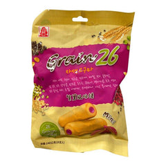 PEI TIEN Mini Reisriegel “26 Grain”, Lila Süßkartoffel Geschmack 140 g