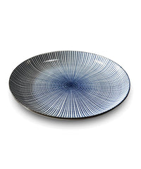 Platte Schale Tokusa Blau Ø15 cm | H2,5 cm