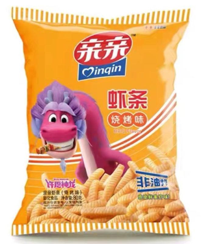 QINQIN Garnelencracker BBQ 80 g