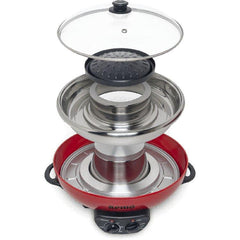 REMO Elektro-Kochtopf mit koreanischem Grill 5 l