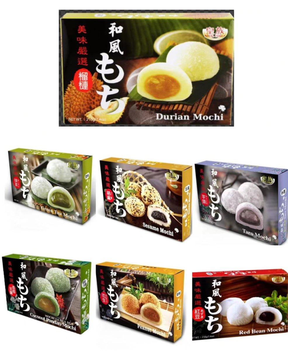 Royal Family 7er Set MOCHI SELECTION  mit 7 verschiedenen Sorten Mochis