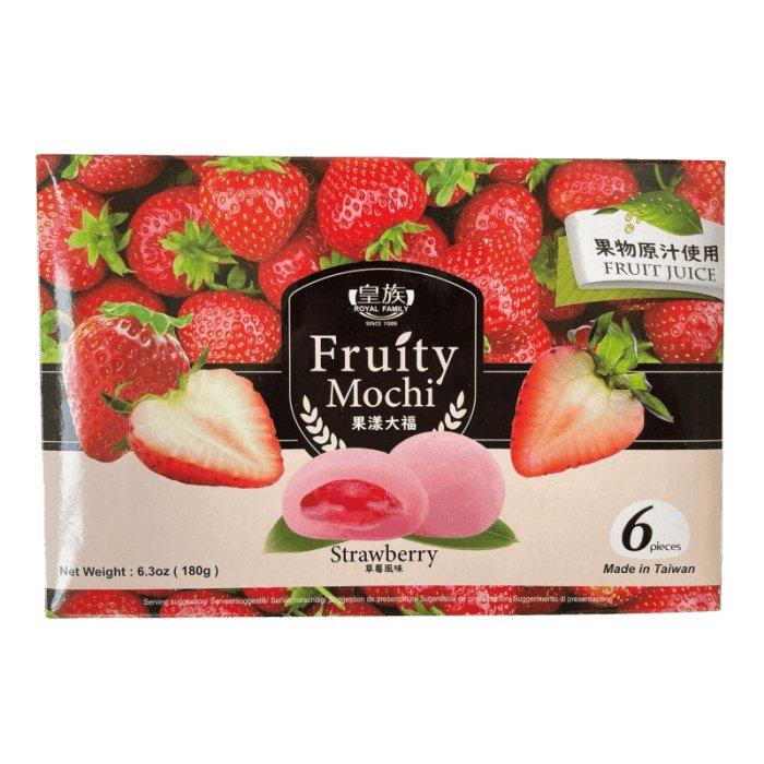 Royal Family Fruity Mochi-Erdbeere 180g
