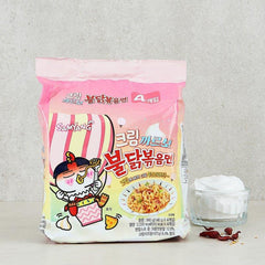 MHD:10.01.2024 Samyang Buldak Cream Carbonara 560 g (140 g x 4)