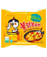 MHD:15.10.2024 Samyang Hot Chicken Ramen Käse Geschmack 140 g