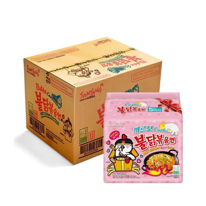 Samyang Instant Hot Chicken Ramen Carbonara Multi 40 x 130 g
