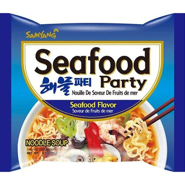 Samyang Meeresfrüchte-Party, Haemul party 125 g*4