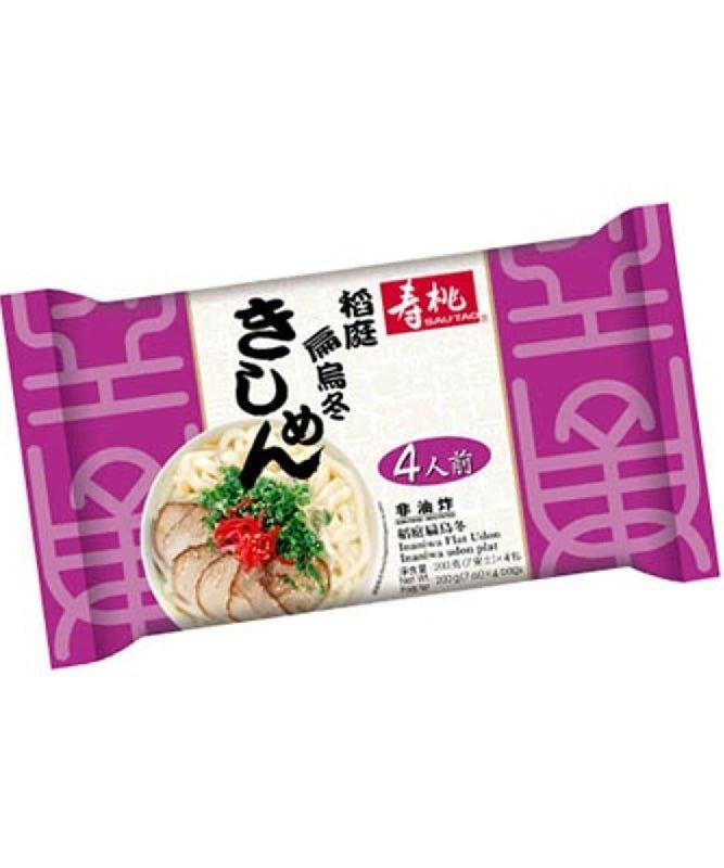 SAU TAO Inaniwa Flach Udon 200 g x 4