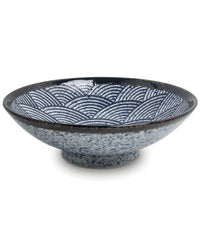 Schale Japanische Welle  24,5 x 8 cm