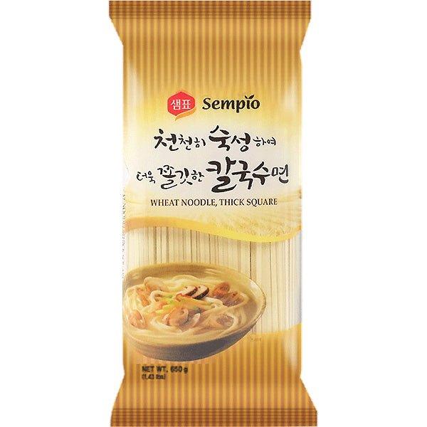 Sempio Kalguksu Weizennudeln Dickes Quadrat 650 g