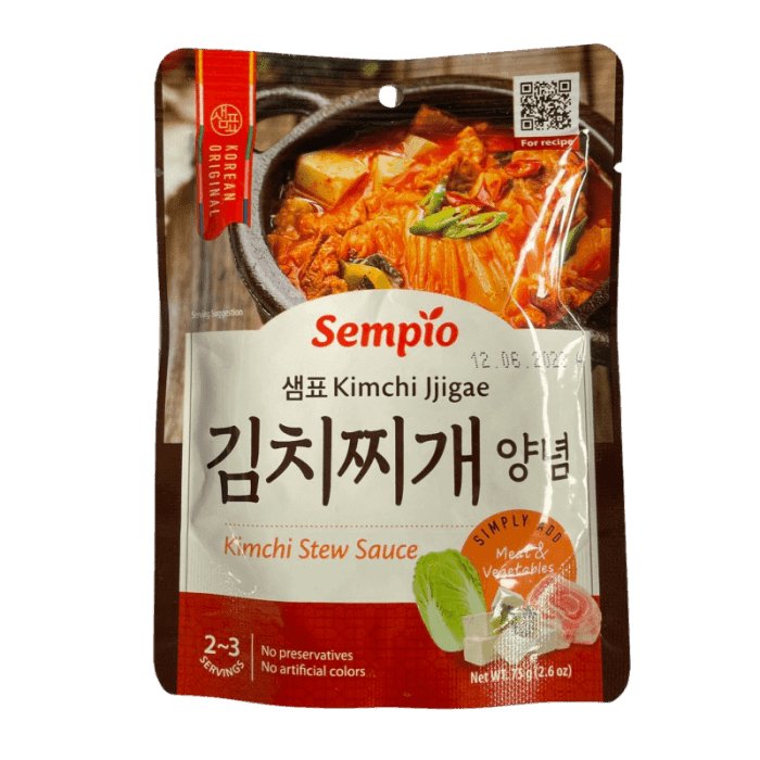 Sempio Kimchi Jiigae, Kimchi-Eintopfsauce 75 g