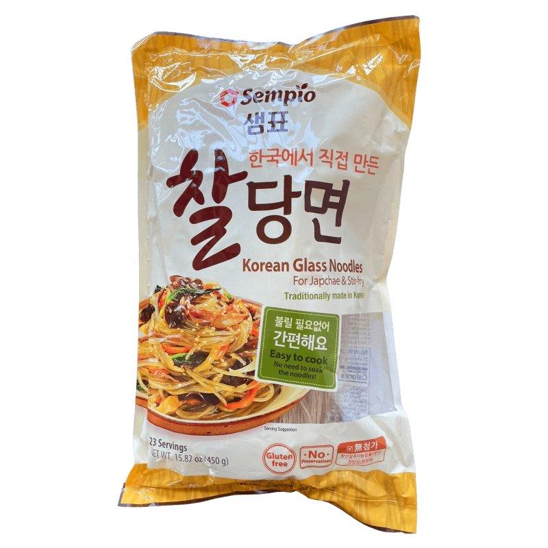 Sempio Koreanische Glasnudeln, für Japche und Pfannengerichte 450 g