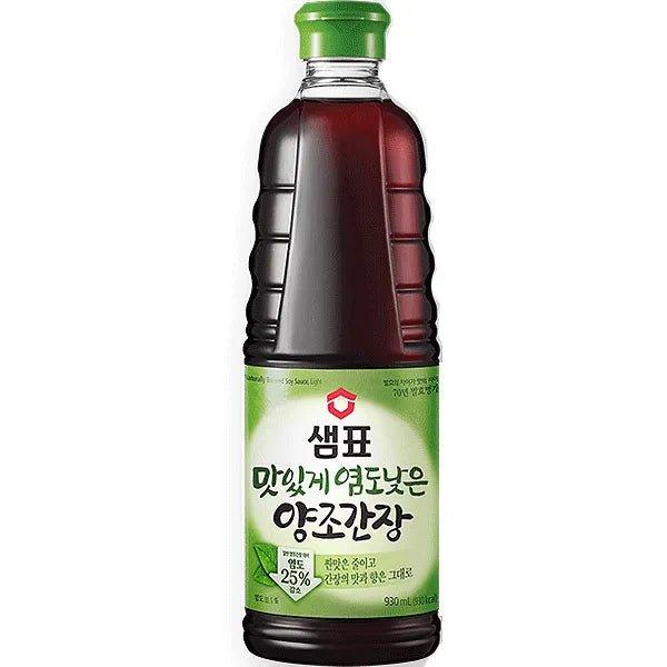 Sempio Natürlich Gebraute Sojasauce Salzarm 930 ml