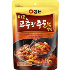 Sempio Würzige Schweinefleisch Marinadensoße, Jumulok yangnyeom, 180 g