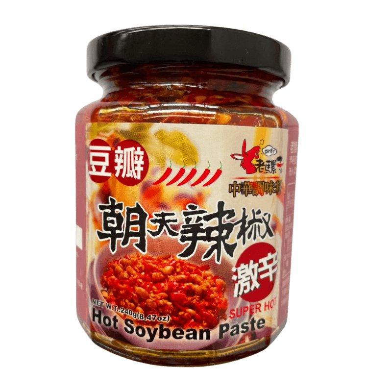 Sunnex Chilisauce mit Sojabohnen, superscharf 240 g