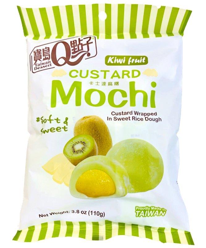 TAIWAN DESSERT Custard Mochi Kiwi 110 g