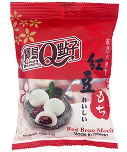 Taiwan Dessert Mochi mit roter Bohnenpaste 120 g