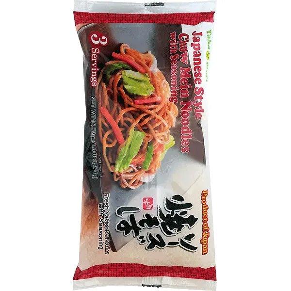 Takamori Frische Yakisoba-Nudeln mit Gewürz 158 g x 3