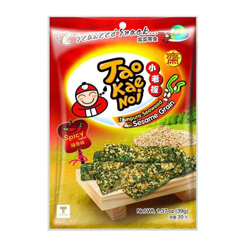 Taokaenoi Tempura Algen mit Sesamkörnern, scharf, 39