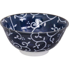 Tayo Schale 15 x 7 cm 550 ml Blue/White HB-7103