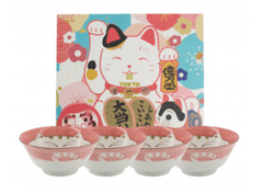 TDS, 4 Schalen Set, Kawaii Tayo Schalen, Ø 14.8 cm
