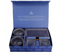 TDS, Sushi Set, Glassy Blue, 8tlg