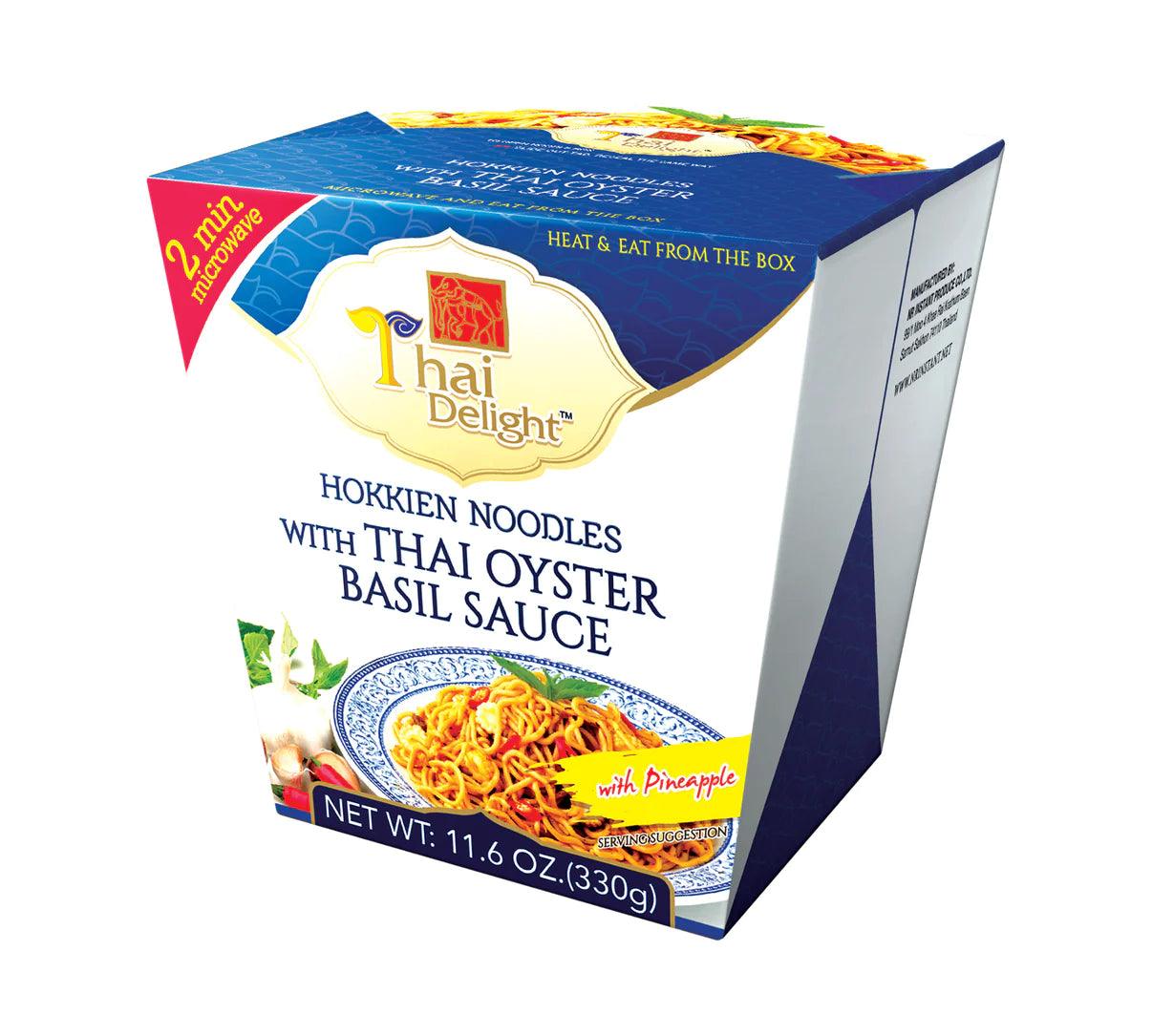 Thai Delight Hokkien Noodles with Thai Oyster Basil Sauce 330 g