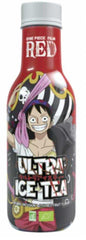 Ultra - Bio-Eistee Apfelminze Motiv Ruffy/Luffy Film RED 500 ml