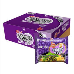 Unif Laotan Beef Instant Noodles with Pickled Vegetables 24 x 119 g 1 carton