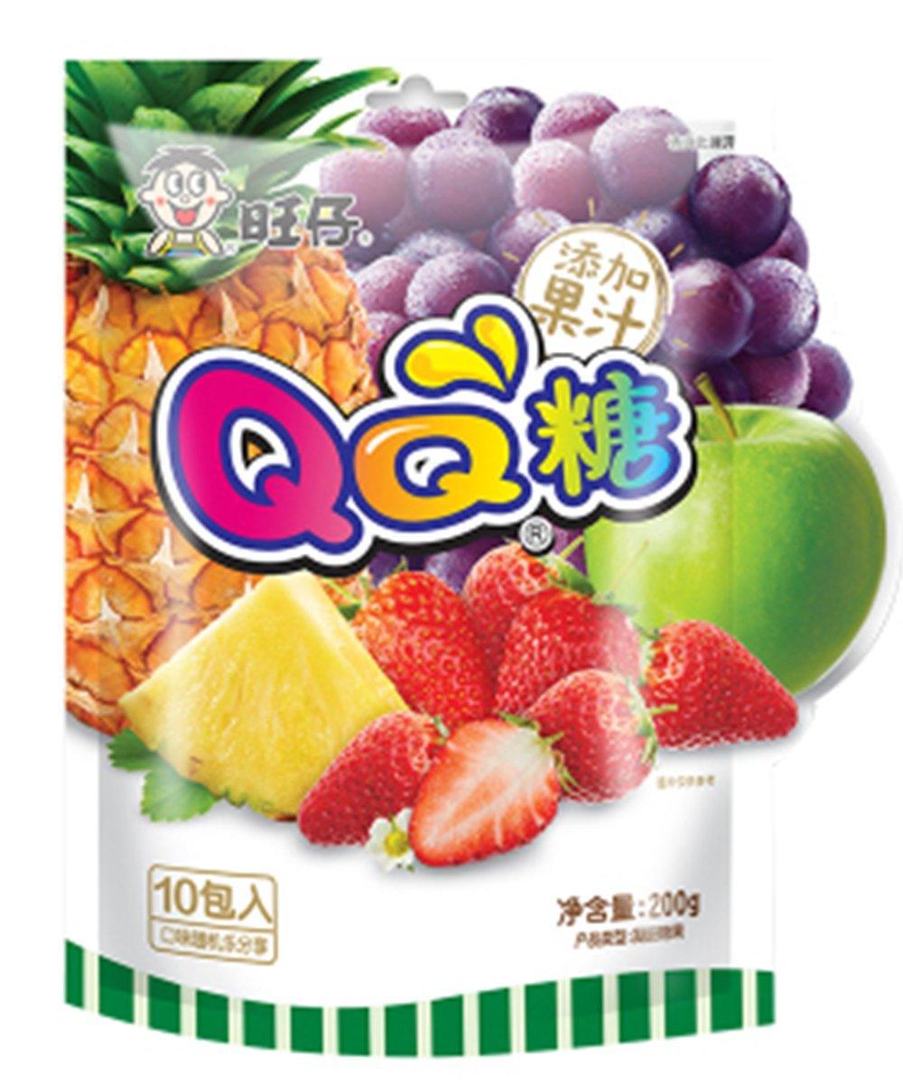 Want Want QQ Gummibonbons 3 Sorten 200 g