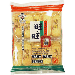 Want Want Salty Senbei Reiskracker 112 g