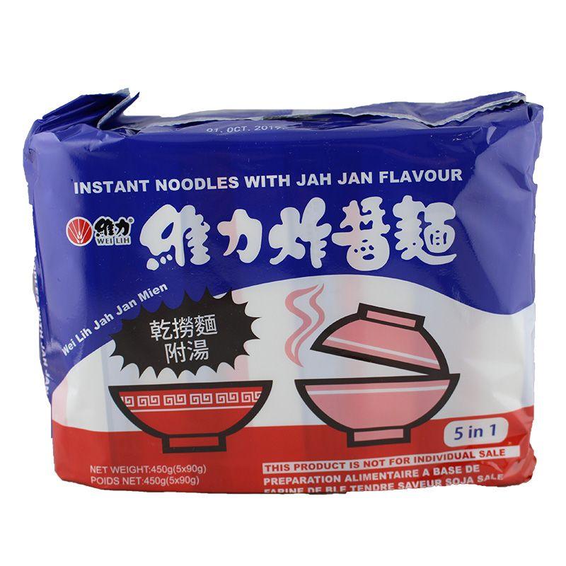 WEILIH Jah Jan Mien, 5in1, 90 g x 5