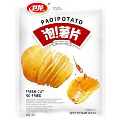 Weilong Kartoffelchips feurig nach Sichuan Art 108 g
