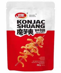 Weilong Konjak Streifen scharf 252 g