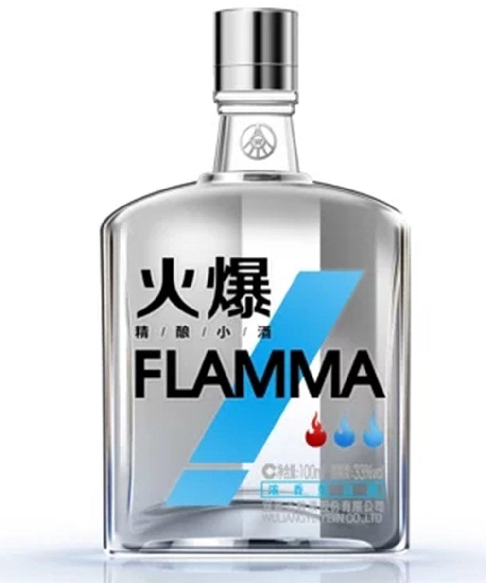 WLY Flamma Getreidespirituose Alk. 33% 100 ml