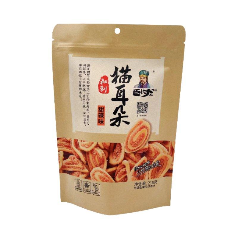 WOLONG-Fried cookies (sweet and spicy flavor) 218 g