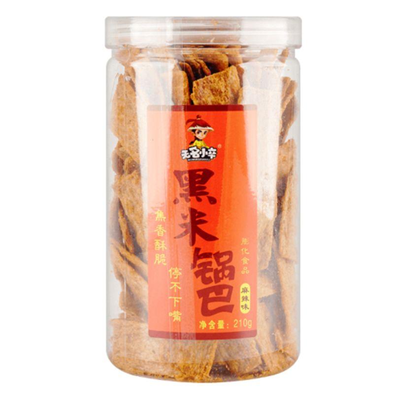 WUMINGXIAOZU Kruste mit Schwarzreis Knusrig Scharf 210g