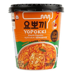 YOUNG POONG Yopokki Instant Reiskuchen & Ramen Kimchi 145 g
