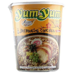 Yum Yum Instant Nudeln Becher mit japanischem Huhn 70 g