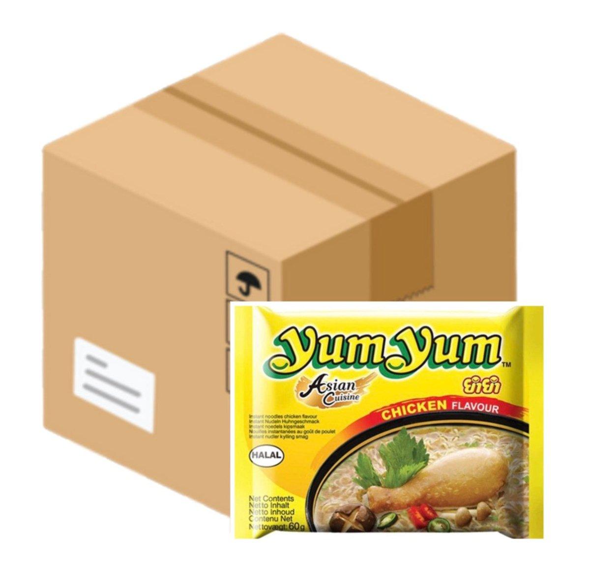 Yum Yum Instant Nudeln Huhn 30 x 60 g  1 box