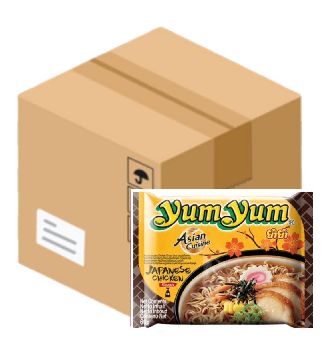 MHD:05.2024 Yum Yum Instant Nudeln mit japanischem Huhn 30 x 60 g  1 box