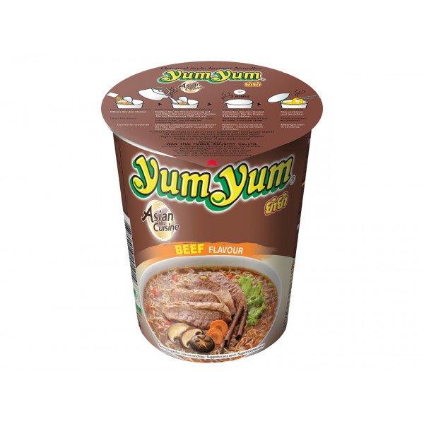 Yum Yum Instant-Nudeln Rindfleisch im Becher - 70 g