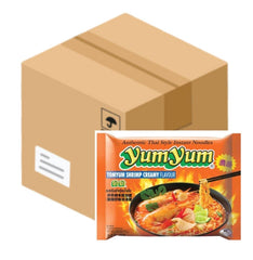 Yum Yum Instant Tom Yum Garnelen Rahm Nudeln 30 x 70 g  1 box