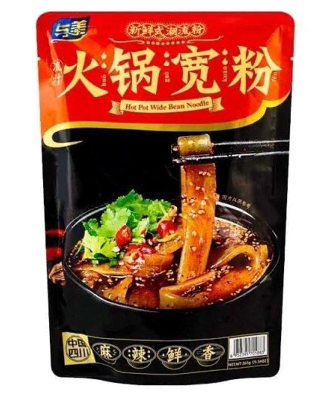 YUMEI Glasnudeln für Feuertopf breit 265 g