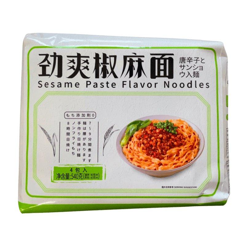 ZhenYeLiangShi Instant-Nudeln, Sesampastengeschmack 135 g x 4